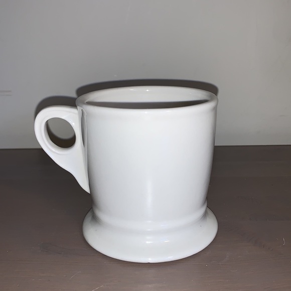 Anthropologie Cream and Black Ceramic Letter L Monogram Mug - Picture 4 of 7